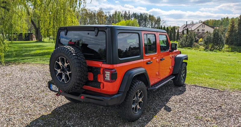 Jeep Wrangler cena 189000 przebieg: 75000, rok produkcji 2019 z Warszawa małe 596